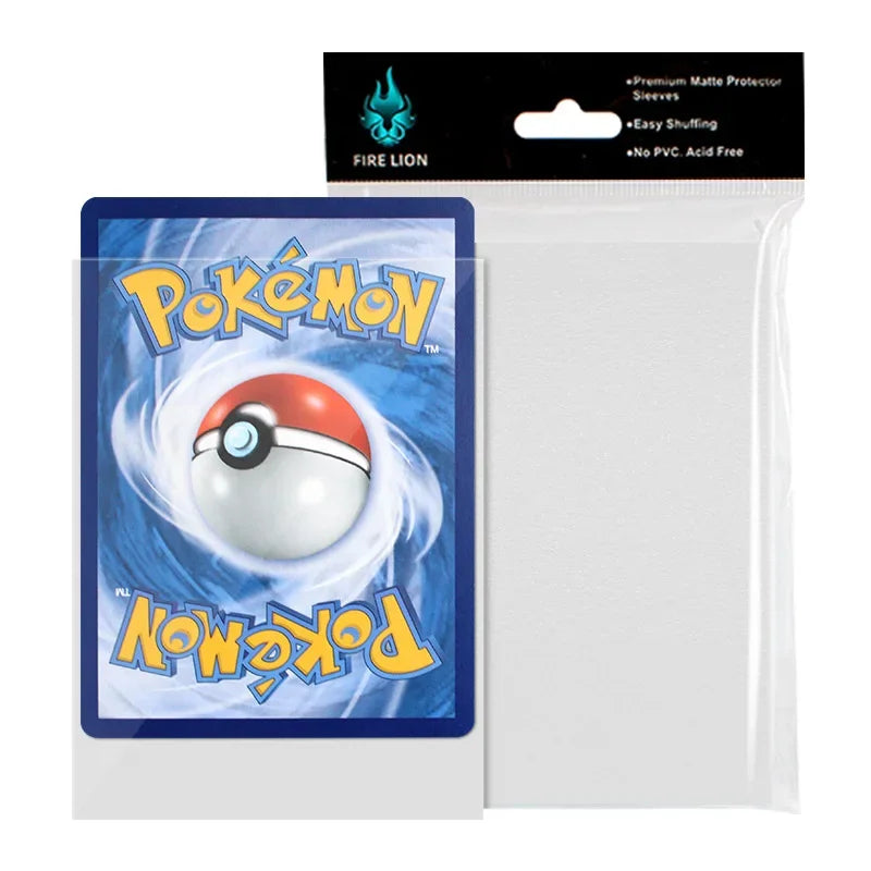 100pcs 66*91mm Card Sleeves Top Loaders Trading Cards Soft Baseball Card Sleeves Protectors Fit for MTG Yugioh Card