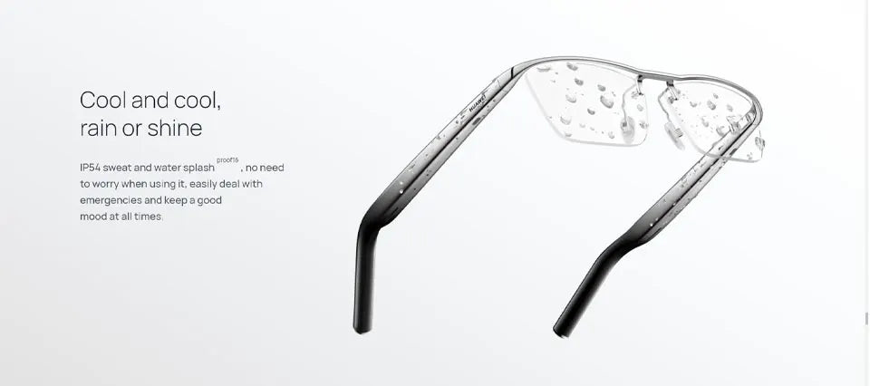 Huawei Smart Glasses 2 All-weather intelligent broadcasting, 11 hours of continuous listening
