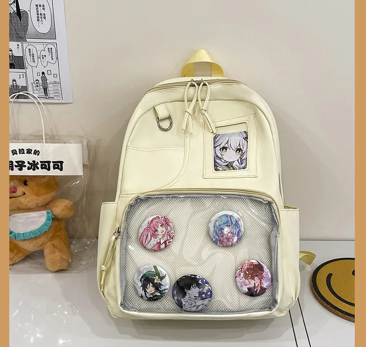 Japanese College Style Fashionable Backpack for Students Large Capacity Backpack for Women Highvalue Outdoor Backpack