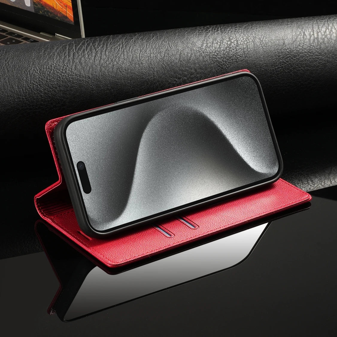 Ultrathin Magnetic Flip Leather Case For iPhone 17 16 15 14 13 12 11 Pro Max 16E Wallet Card Cover For iPhone XS Max XR 8 Plus