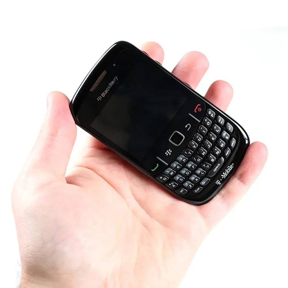 Original Blackberry 8520 Curve 2G Mobile Phone 2.46'' 2.0MP QWERTY WiFi Bluetooth Cellphone BlackBerryOS SmartPhone