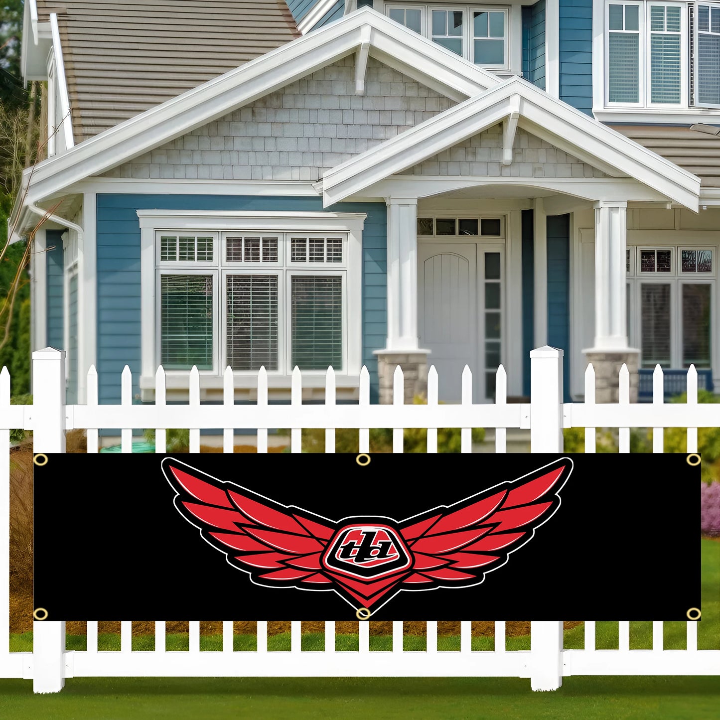 60X240cm Troy lee designs Auto Parts Flag Banner Flag Polyester Printed Garage or Outdoor Decoration Tapestry