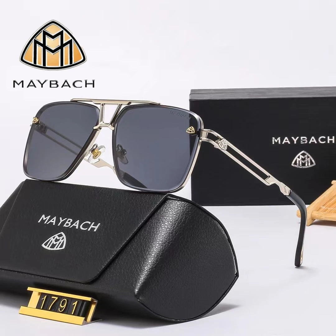 MAYBACH Sunglasses Luxury brand UV400 Protection for Men and women Classic Sun Glasses High Quality Eyewears Pilot Goggle 6830