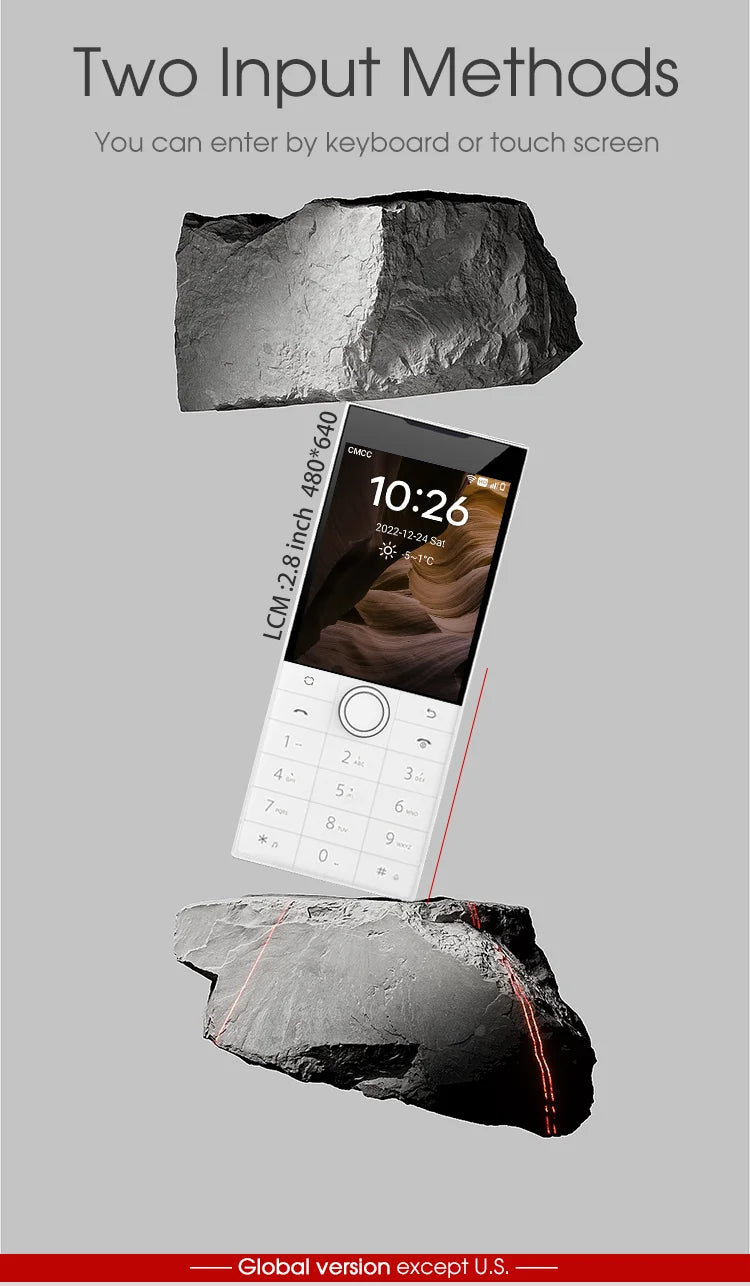 [SAVE MONEY] Google Version F22 No Camera 2GB+16GB  Android 11Touch Screen Phone Wifi +2.8 Inch MTK6739 Smart Phone