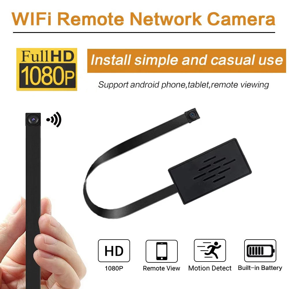 Mini Camera 1080P HD WiFi Camcorder DIY Portable Wireless Module Video Recorder Motion Detection P2P Camera Support Remote View