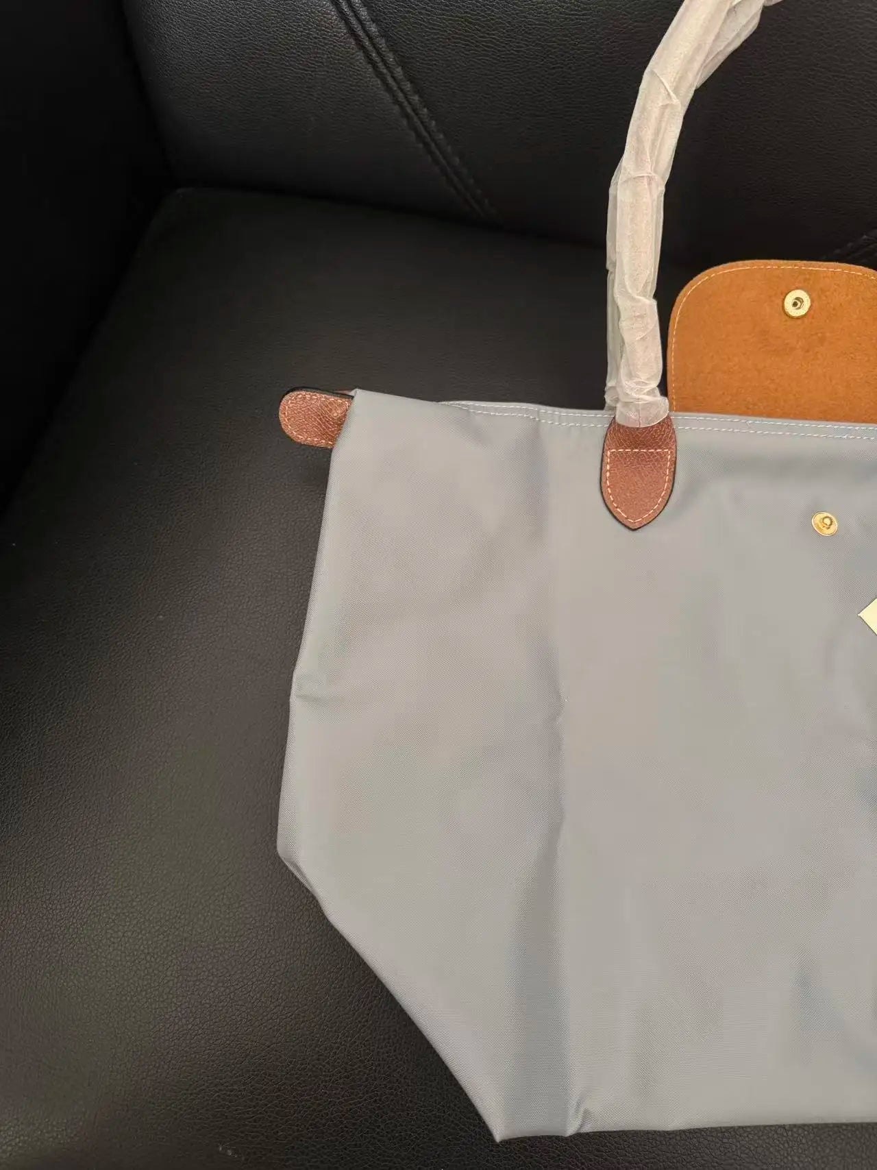 2026 femmes Y2K, sac à main en nylon écologique pliable, sac à bandoulière simple grande capacité Commuter bag