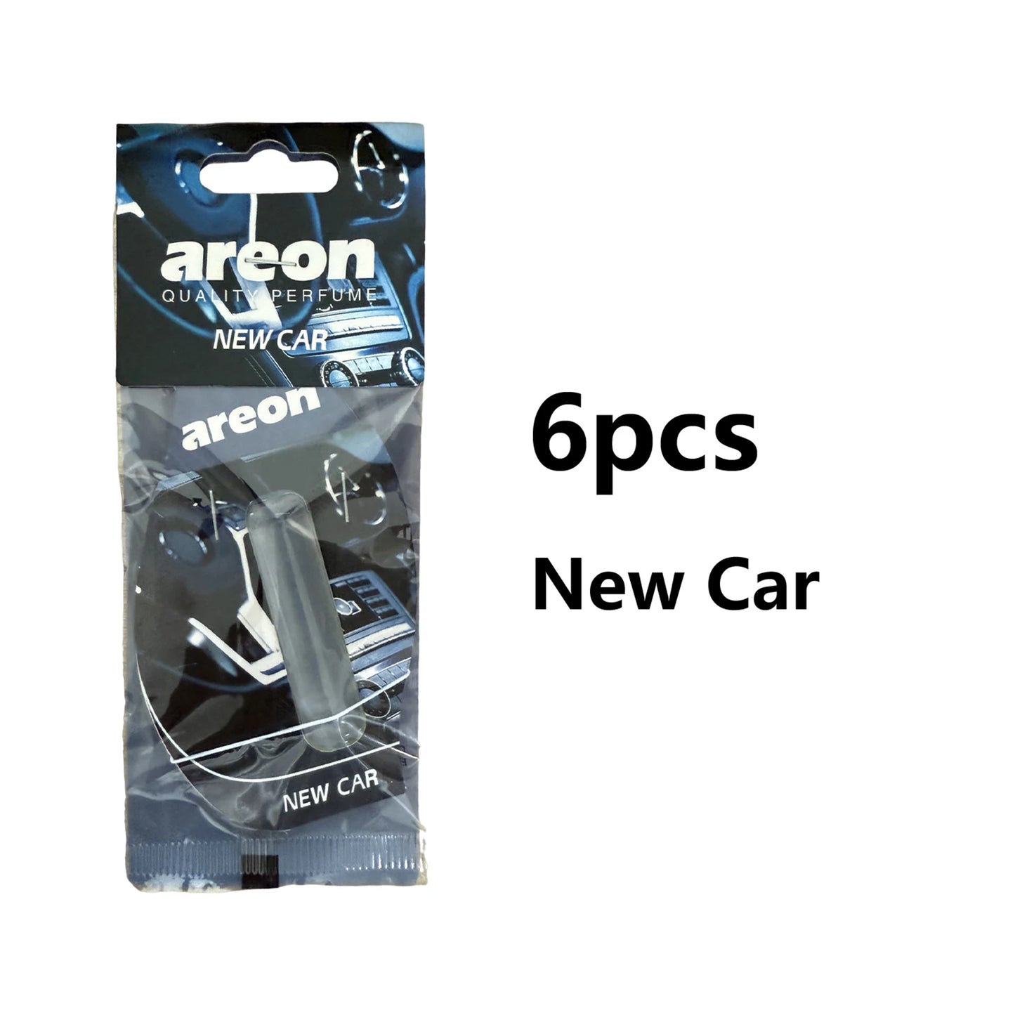 areon 3-18pcs Car Air Freshener Natural Tea Fragrance Vehicle-mounted Hanging Vanilla Scent Water Drop-shaped Car Interior