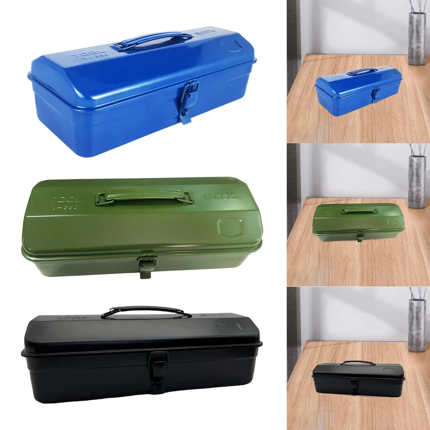 Metal Tools Box Multipurpose Container Small Easy Access Workshops Hardware