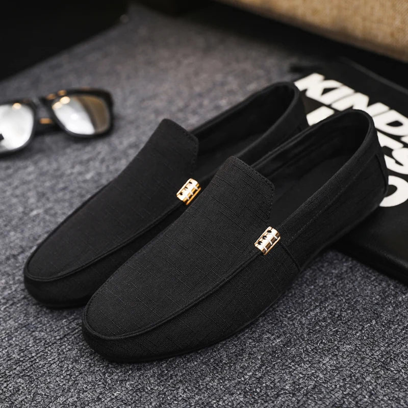 Men Loafers Soft High Quality Spring Autumn Shoes Men Casual Shoes Warm Slip on Flats Driving Shoes Large Size chaussure hommes