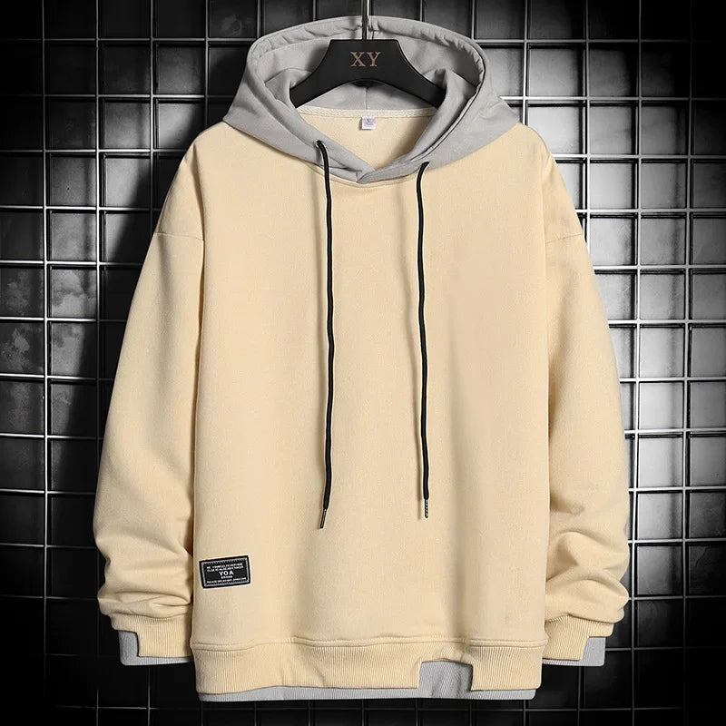 Men Hoodies Harajuku Hip Hop Sweatshirt Casual Oversized Hoodie Men Hooded Pullover Tops 2021 Mens Sportswear Hoodies Clothing