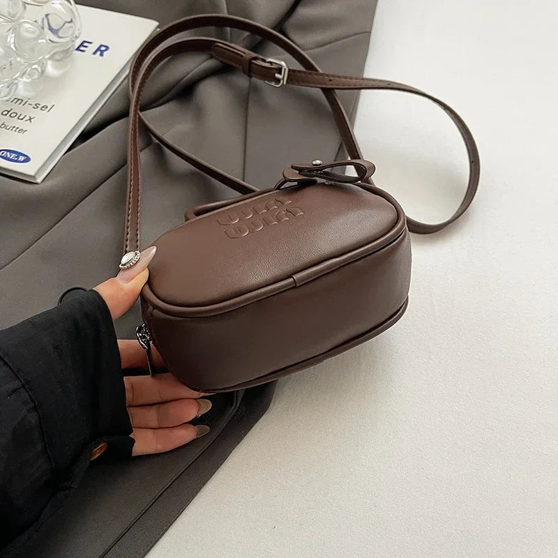 Luxury Brand Women Bag 2024 Winter Mini Crossbody Bag Purse Fashion Simple Handbag Satchel High Quality Lady Small Shoulder Bags