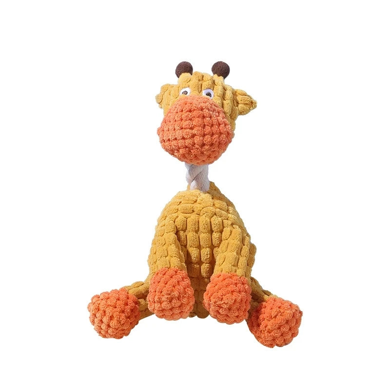 Pet Dog Plush Vocalizations Funny Donkey Toys Resistant to Biting and Grinding Teeth Interactive Vocalizations Pet Toys