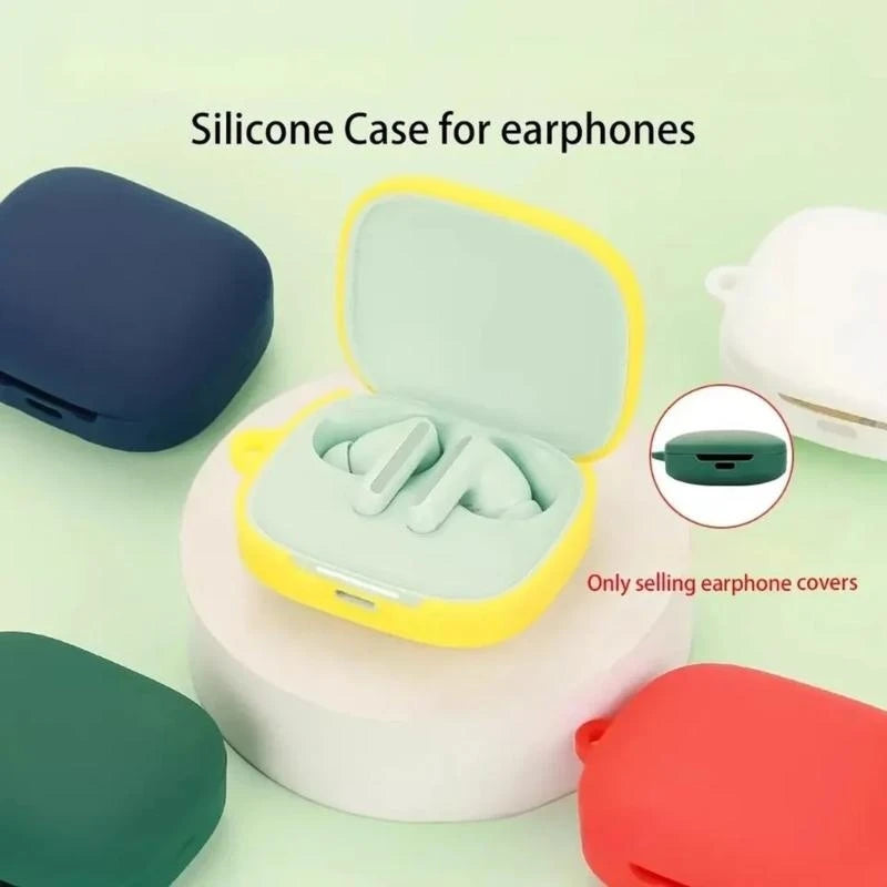 Soft Earphone Protective Case For Redmi Buds 6 Wireless Earphone Silicone Housing Shell Skin Shockproof And Dustproof Sleeve