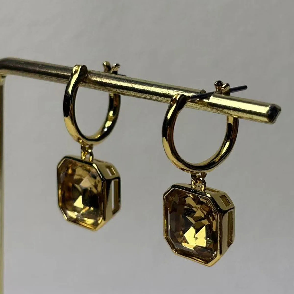 Original Charms 2025 New Fine Jewelry Set Women Gold Geometric Zircon Crystal Necklace Bracelet Earrings Romantic Gift