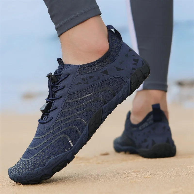 Aqua Shoes For Women Men Barefoot Water Shoes Anti-Slip Quick-Drying Outdoor Beach Upstream Wading Swimming Shoe Sneakers Unisex