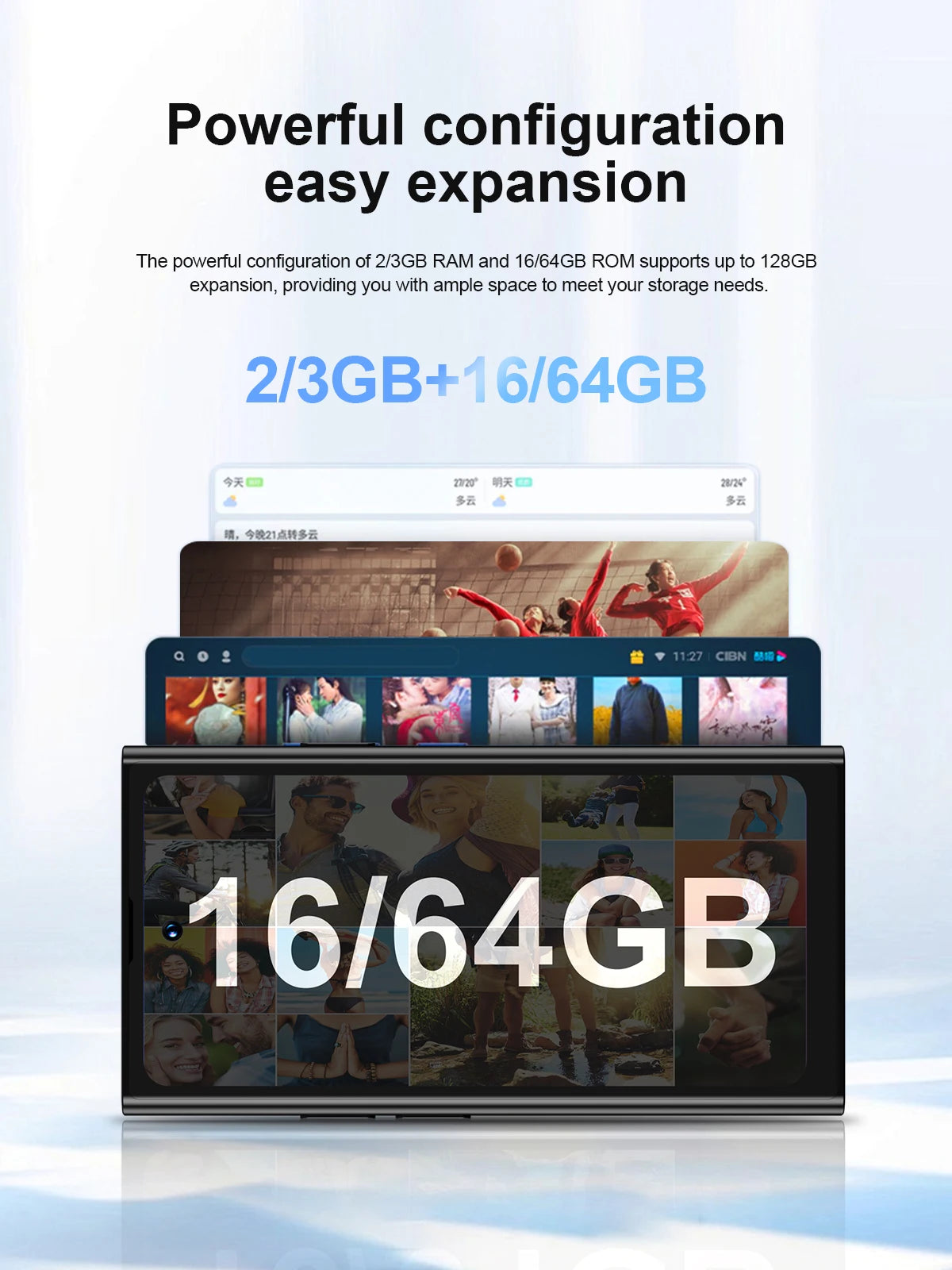 SERVO S27 Mini Android OS Cute Smartphone 4G LTE 3GB+64GB Play Store GPS WiFi Face ID 4.0"  Small Smart Phones Dual SIM Standby
