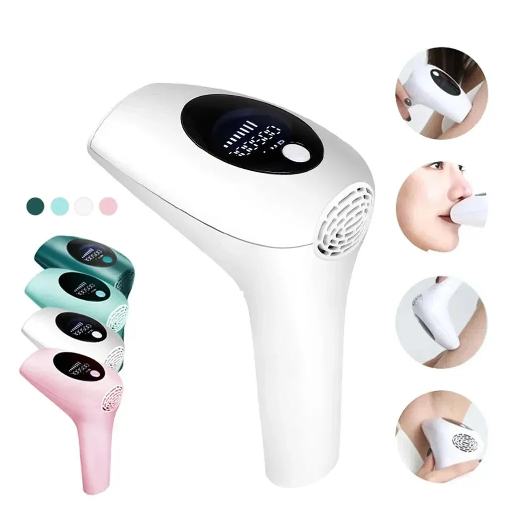 IPL Hair Removal Device 990,000 Flashes – Permanent & Painless | Face, Body & Bikini | 5 Levels | Home Use