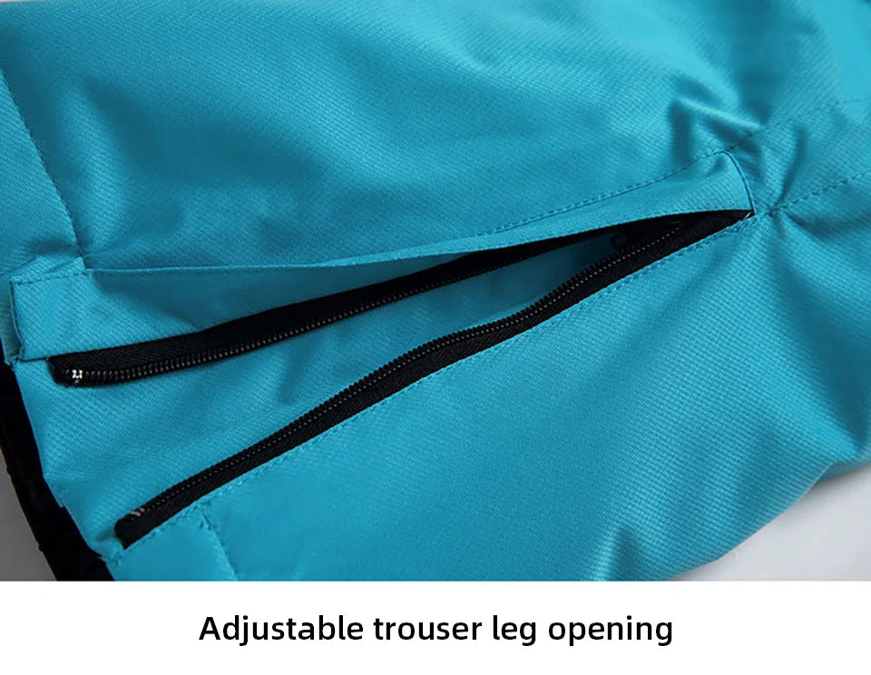 Winter Ski Suit for Men Outdoor Sports Warm Windproof Waterproof Snow Jackets Pants Male Ski Equipment Snowboard Jacket SK032