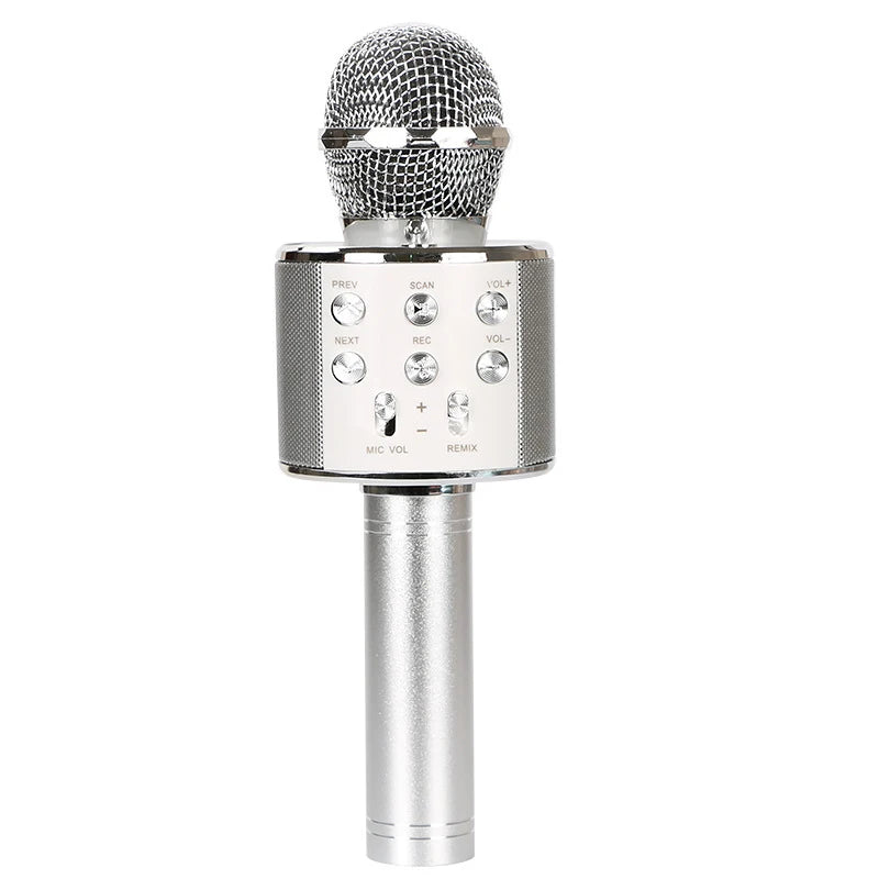 Karaoke Wireless Microphone Mic For Cell Mobile Phone Do Singing Bluetooth Condenser Mikrofon Blutooth Smartphone Micro DJ Audio