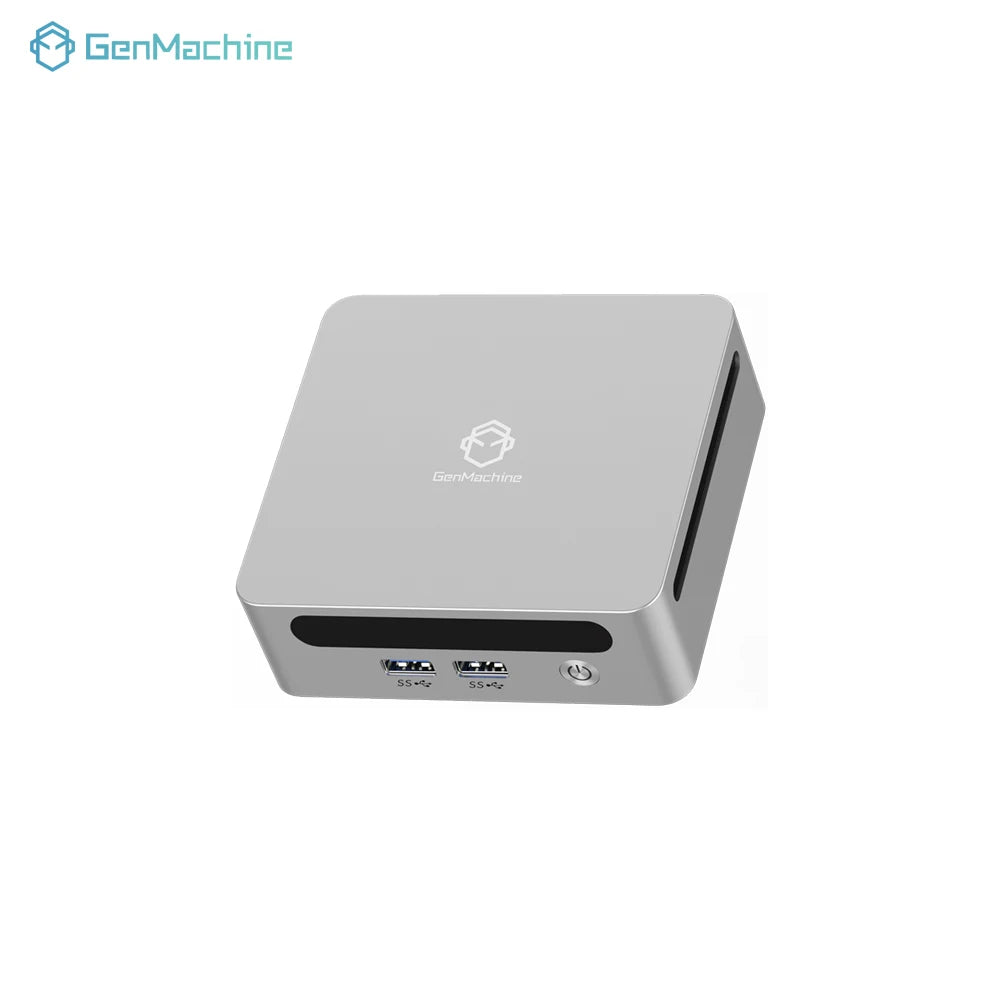 GenMachine Mini PC Computer Gaming AMD Ryzen 3 5475U 4 Core 8 Thread 4.1GHz 15W Dual HDMI LAN WIFI6 Office DDR4 NVMe Computer PC