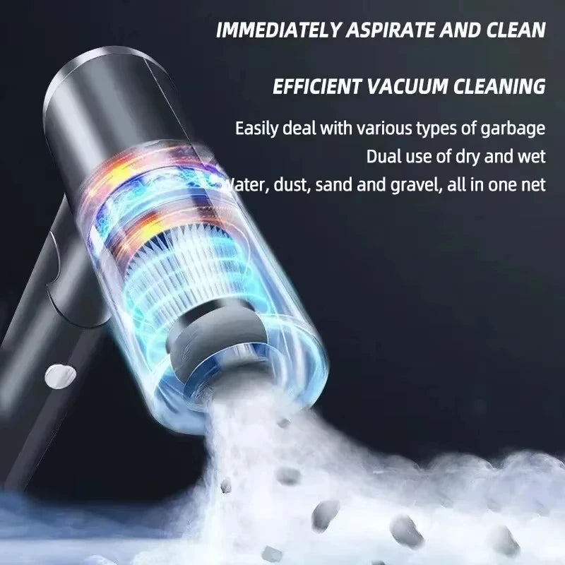 Xiaomi 2900000 PA Car Vacuum Cleaner USB Charging Powerful 4 in1 Clean Machine Wireless Blowing Suction Portable Vacuum Cleaner