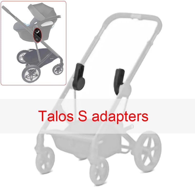 Stroller Adapter For Cybex Balios/Talos S Lux Buggy And Aton Cloud Q/Z/T Maxi-Cosi Car Seat Converter Baby Stroller Accessories