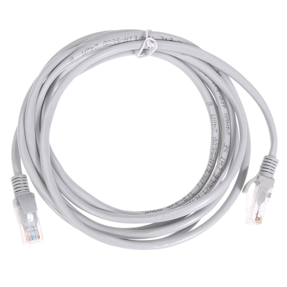 Cable Ethernet De Alta Velocidad Cat5e RJ45 Cable De Red LAN Enrutador De Ordenador Patch Cord , 1M/5M/10M/15M/20M/30M/50M