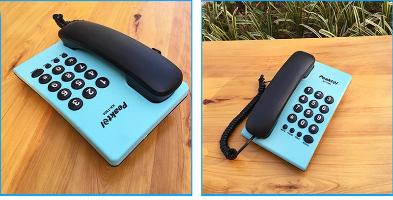 Corded Phone Landline Telephone with Mute, Pause, Hold, Redial, Desktop Phone Landline Радиотелефон for Home, Hotel, Office