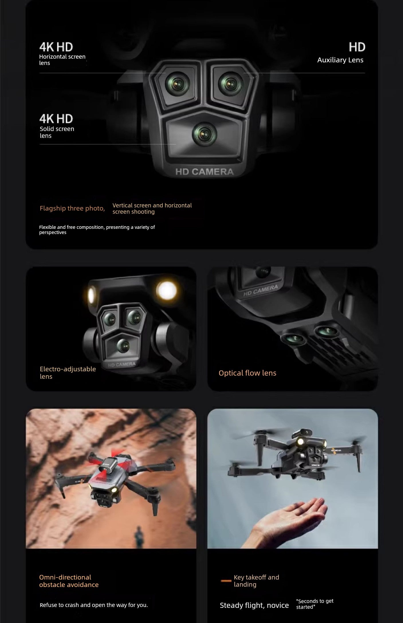 Nuobaman Kids Toy Birthday Gift Drone