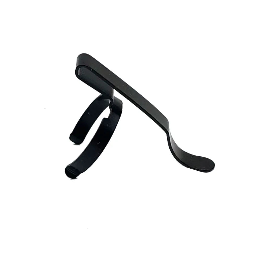Black Clip Flashlight Torch Holding Clamp Belt Pocket Clip For Flashlight Body Diameter 18.5mm to 20mm Lighting Accessories