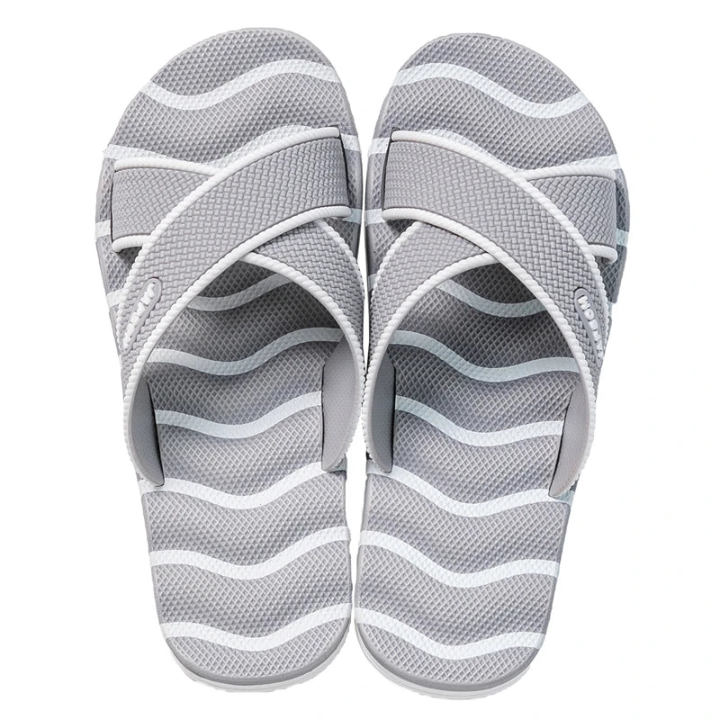 Couple Style Men's and Women's New Summer Beach Shoes Lightweight Flip-Flops Non-Slip Large Size Slippers Thick-Soled Anti-Odor