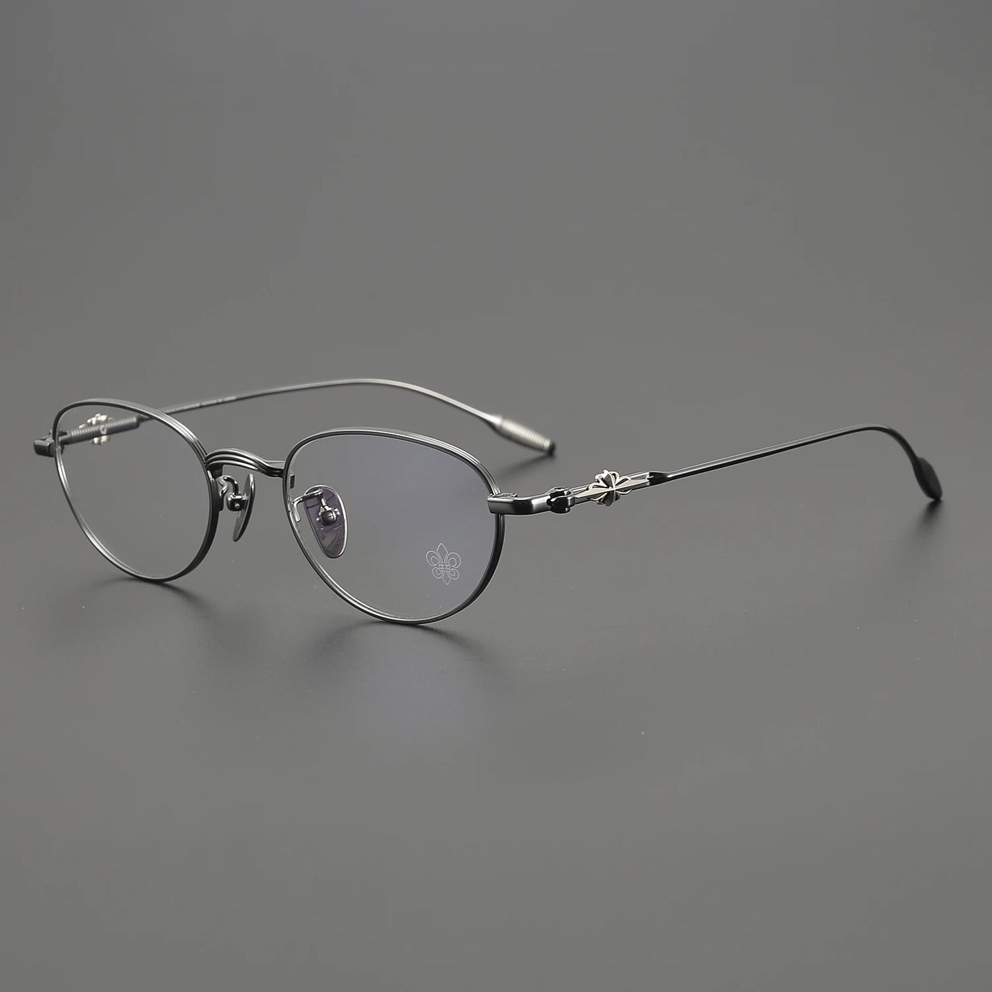 2025 Fashion Women Sunglasses Luxur Brand Designer Pure Titanium Oval Trend Personality Cateye Outdoor Sun Glasses UV400