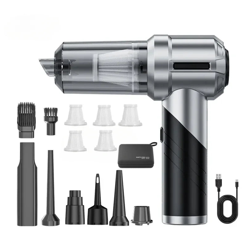 Car Vacuum Cleaner Wireless Portable Mini Vacuum Cleaner Handheld Powerful Vacuum Car Cleaner Cleaning Machine Home Appliance