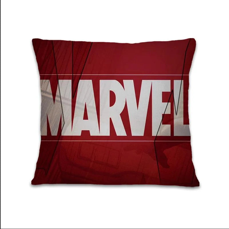 Spiderman cartoon pillowcase Iron Man Captain AmericaSuitable for sofa car bedroom decorative cushion cover pillow cover