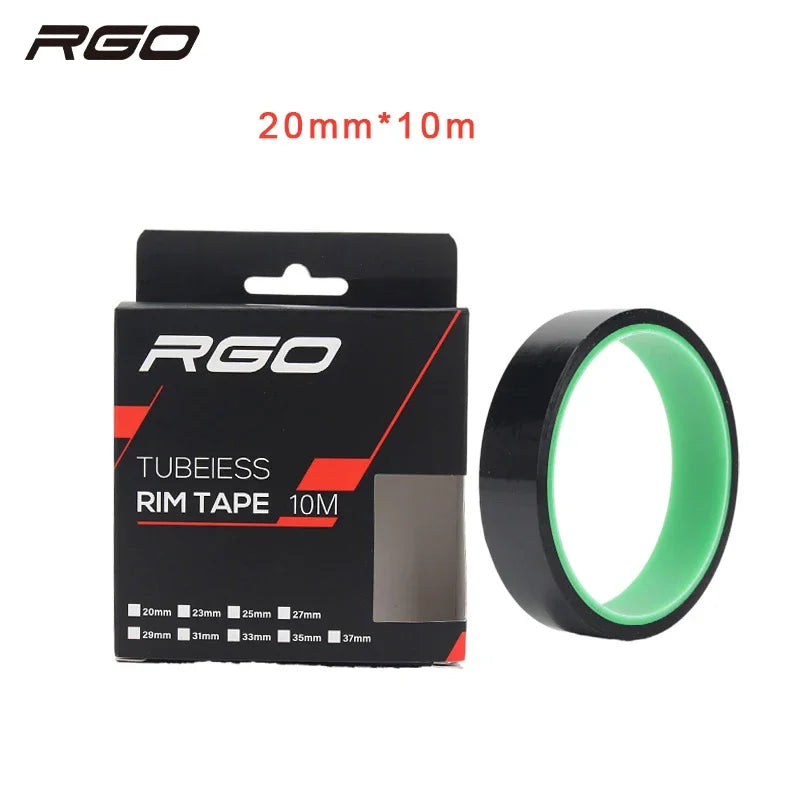 RGO Bicycle Tire Liner Vacuum Tire Pad MTB Tubeless Rim Tapes 20-37MM Road Bike Fiets Wiel Outdoor cycling Tires Tool Parts