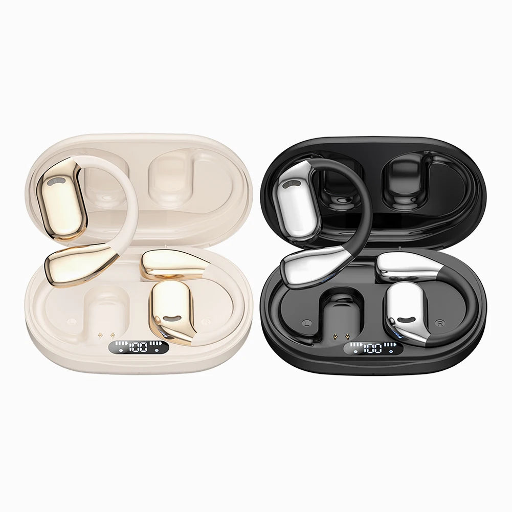 AI Translator Earphone Bluetooth-Compatible 5.4 Real-time Translation Earbuds Wireless Headphones for Office Business Learning