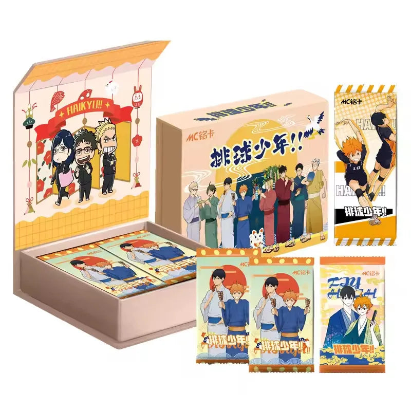 Haikyuu CardsThe Junkyard Showdown Is Coming Hotly with A Passionate Opening Classic Collectible Card Toys and Gifts