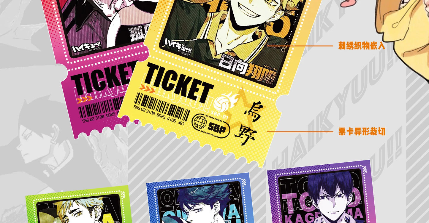 Haikyuu CardsThe Junkyard Showdown Is Coming Hotly with A Passionate Opening Classic Collectible Card Toys and Gifts