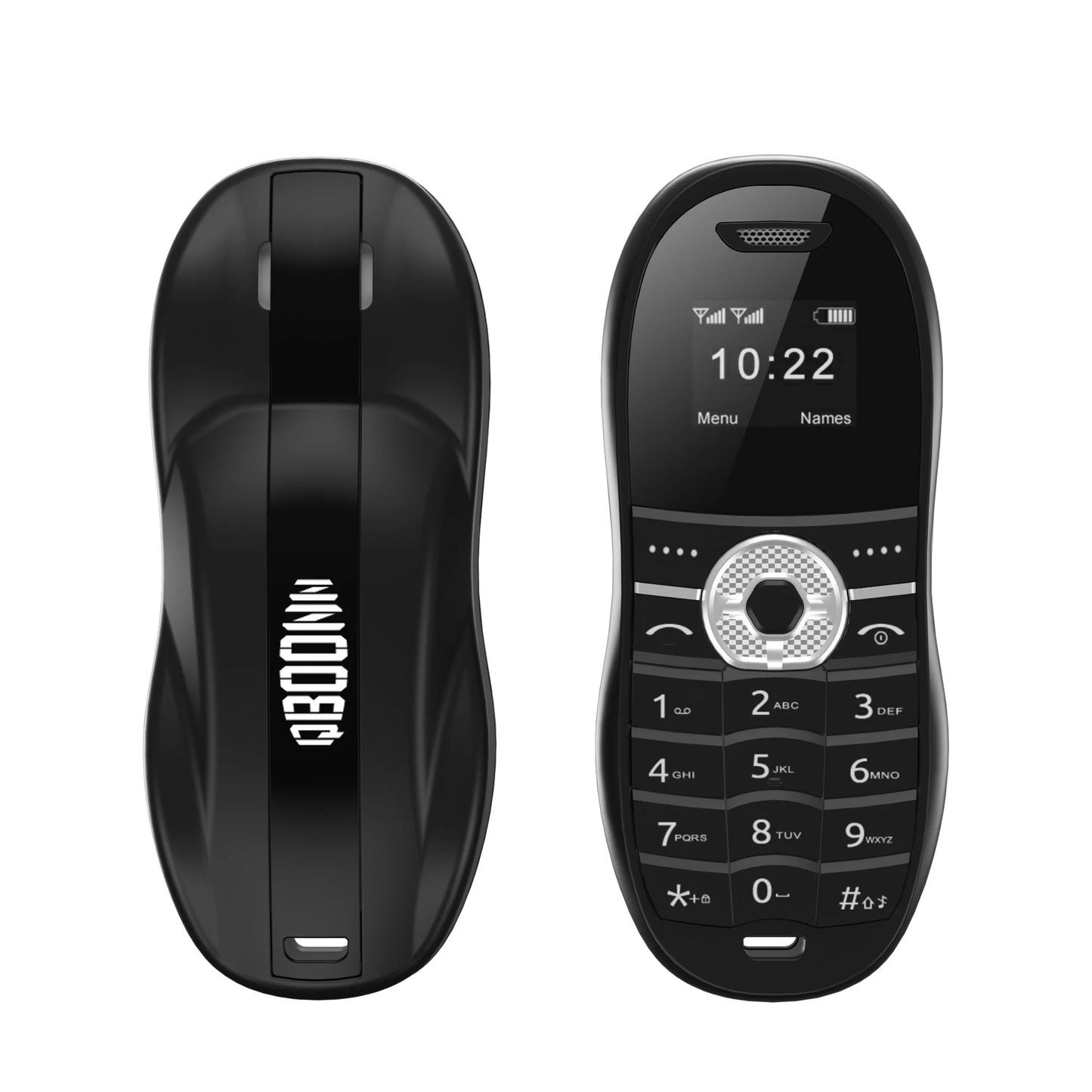 SERVO X18 Mini Sports Car Mobile Phone 2G GSM Call Recording Magic Voice Blacklist Dual SIM Standby Cute Backup Kids Cellphones