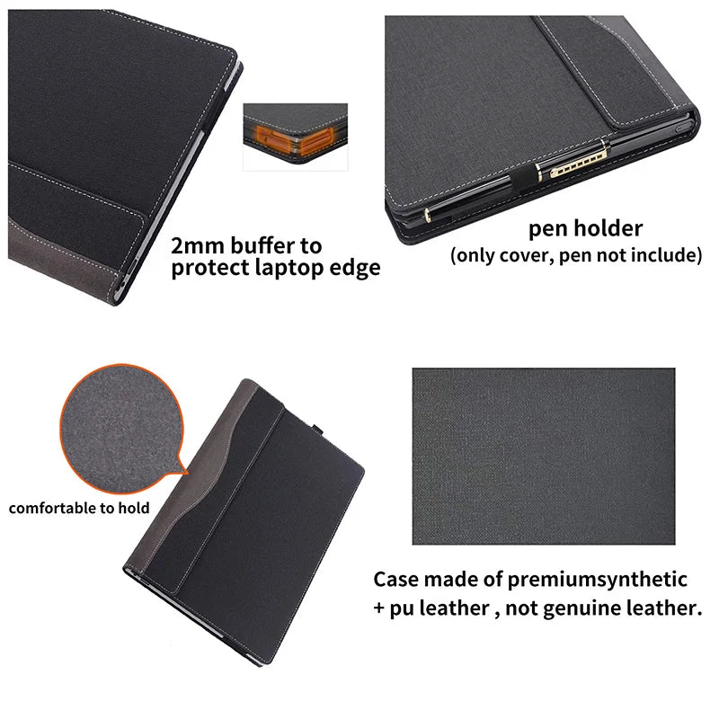 Laptop Case Cover For Lenovo IdeaPad 5 2-in-1 14IAL10 / 14AKP10 14“ Detachable laptop protective case skin Stylus gifts