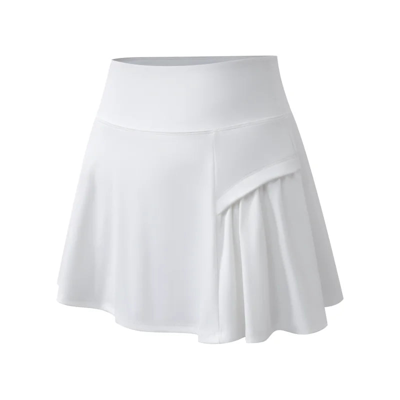 DRUR High Waist Tennis Skirts For Women Skirt Shorts With Pocket Summer Sports Golf Yoga Mini Skirts Athletic Workout Wear 2025