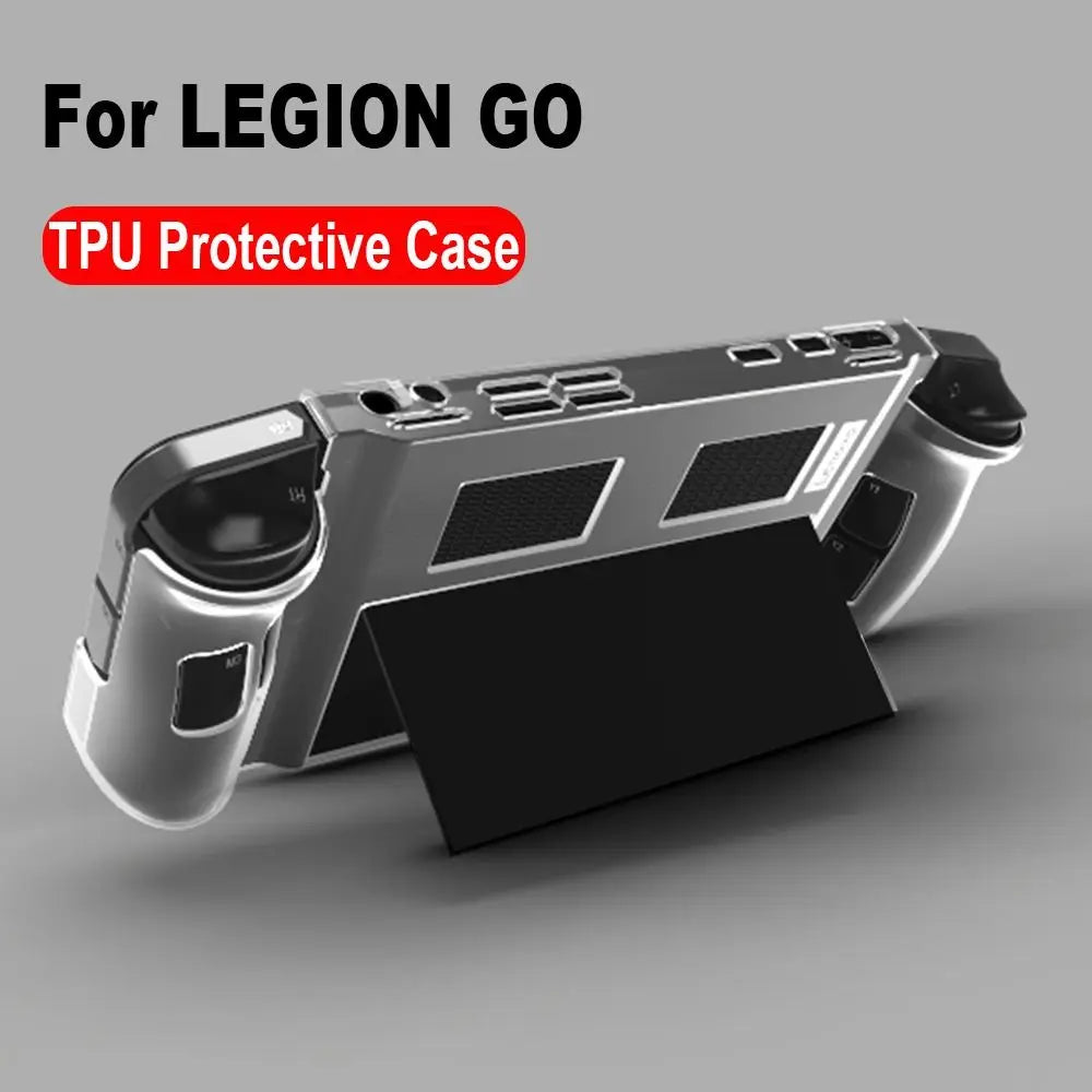 Professional Handheld Console Case Soft TPU Back Cover For Lenovo Legion Go Shockproof Protective Shell Durable Game Accessories