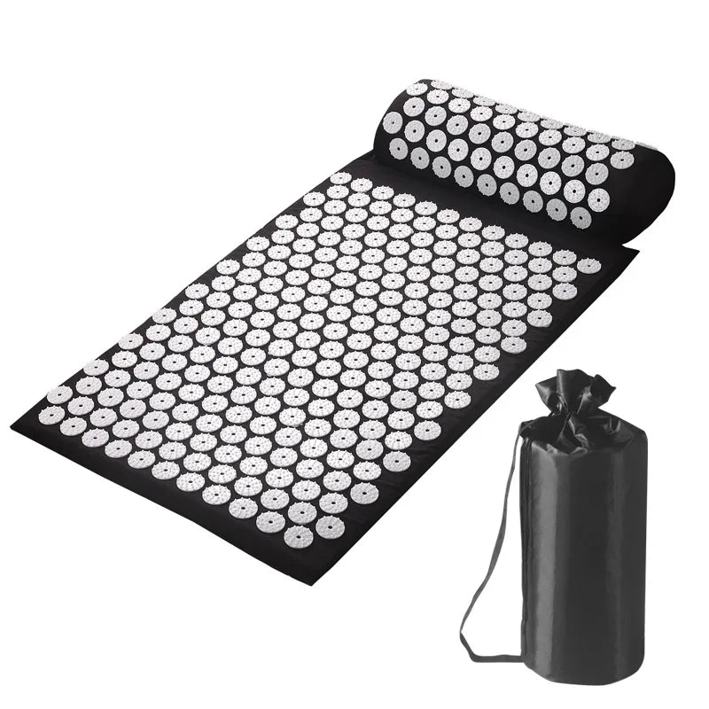 Massager Mat Shakti Mat Massage Yoga Mat Acupressure Relieve Stress Back Body Pain Spike Mat Acupuncture Massage Cushion