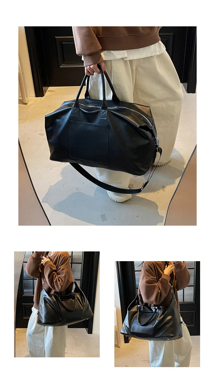 Fashionable Crossbody Bags for Women Portable Travel Bag Large Capacity Simple Armpit Bag Carry on Luggage Duffle Bag Сумка Sac