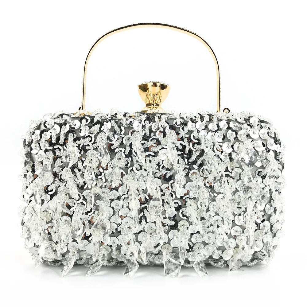 Crossbody Bags for Women 2023 Luxury Designer Fashion Party Handbags Trend Chain Cluth Sac De Luxe Femme Wedding Bags
