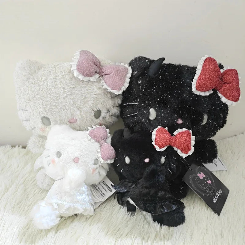 Angel Devil Kitty 12-20CM Plush Doll Toy