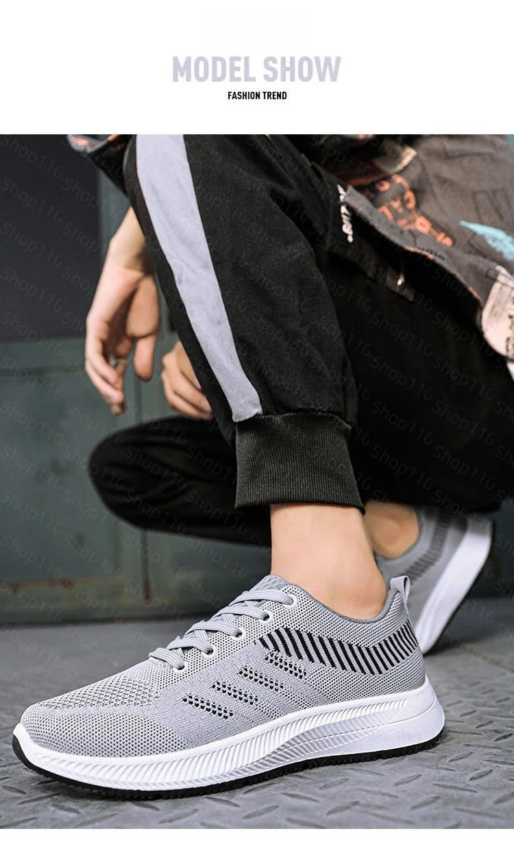 New wear-resistant thickened casual shoes for men, fashion sports shoes, breathable tennis, outdoor walking training tennis