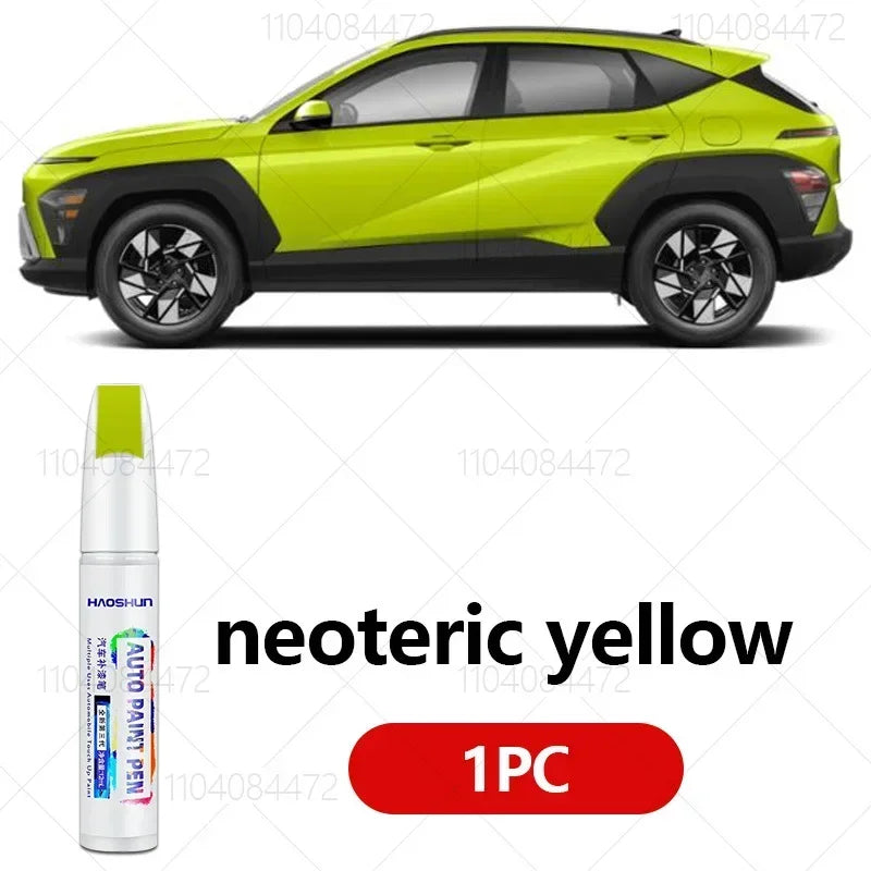 For Hyundai Kona 2017-2025 OS SX2 Paint Repair Pen Touch Up Scratch Remover DIY Auto Accessories Black White  Blue Gray Red Grey
