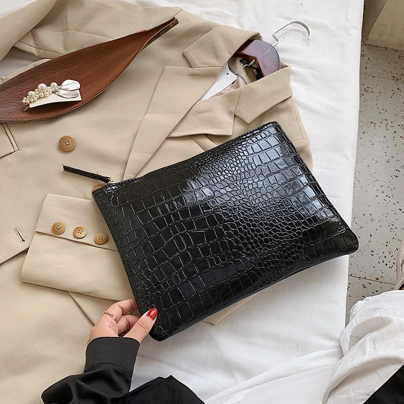 Fashion Luxury Handbags Women Bag PU Leather Clutch Ladies Evening Envelope Bag Female Day Clutches Purse Portable Wristlet Bag