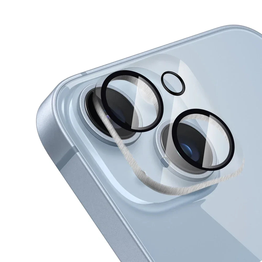 Tempered Glass Camera Lens Protector for Iphone16 15 14 13 Plus Pro Max HD Camera Tempered Glass Anti-scratch Film for IPhone